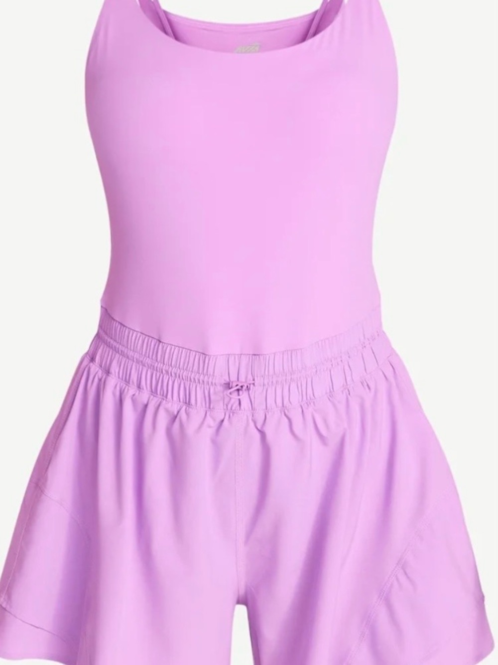 Plus size 2X Avia Comfort Women's Lavender Elastic-Waist romper XXL
Size 20